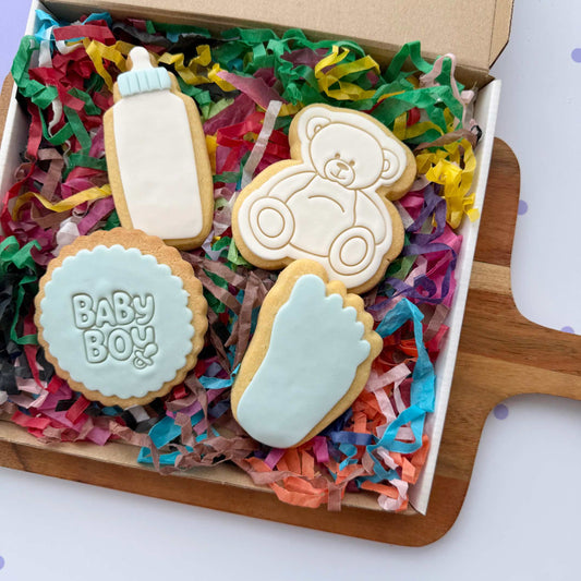 It's a Boy Baby Cookie Box