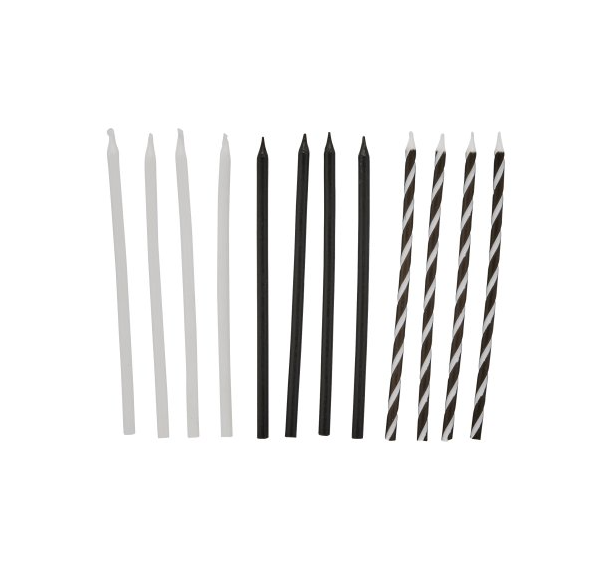 Monochrome Candles