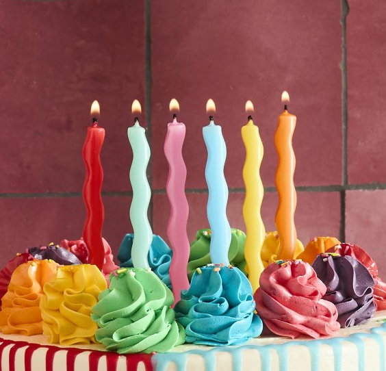 Wavy Candles