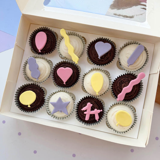 Pastel Balloons Box