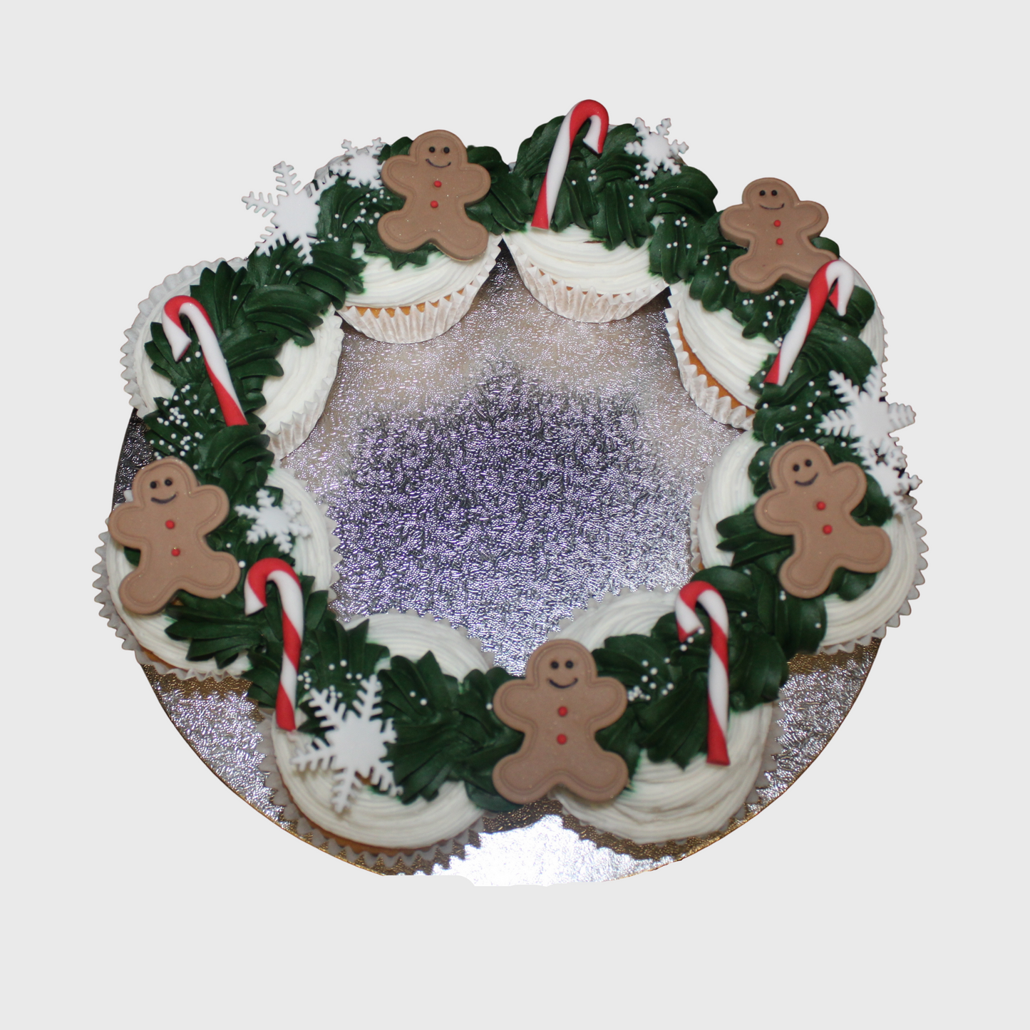 Cupcake Wreath