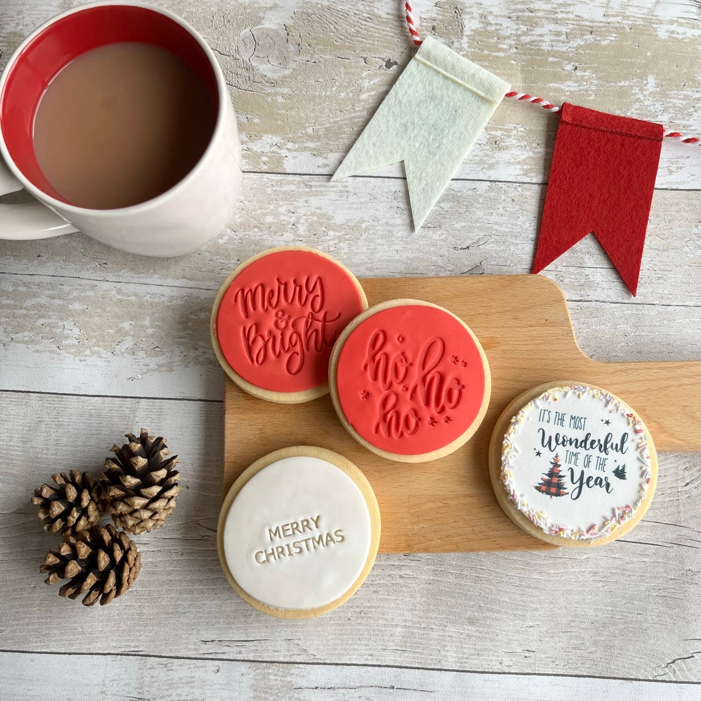 Christmas Quotes Cookie Box