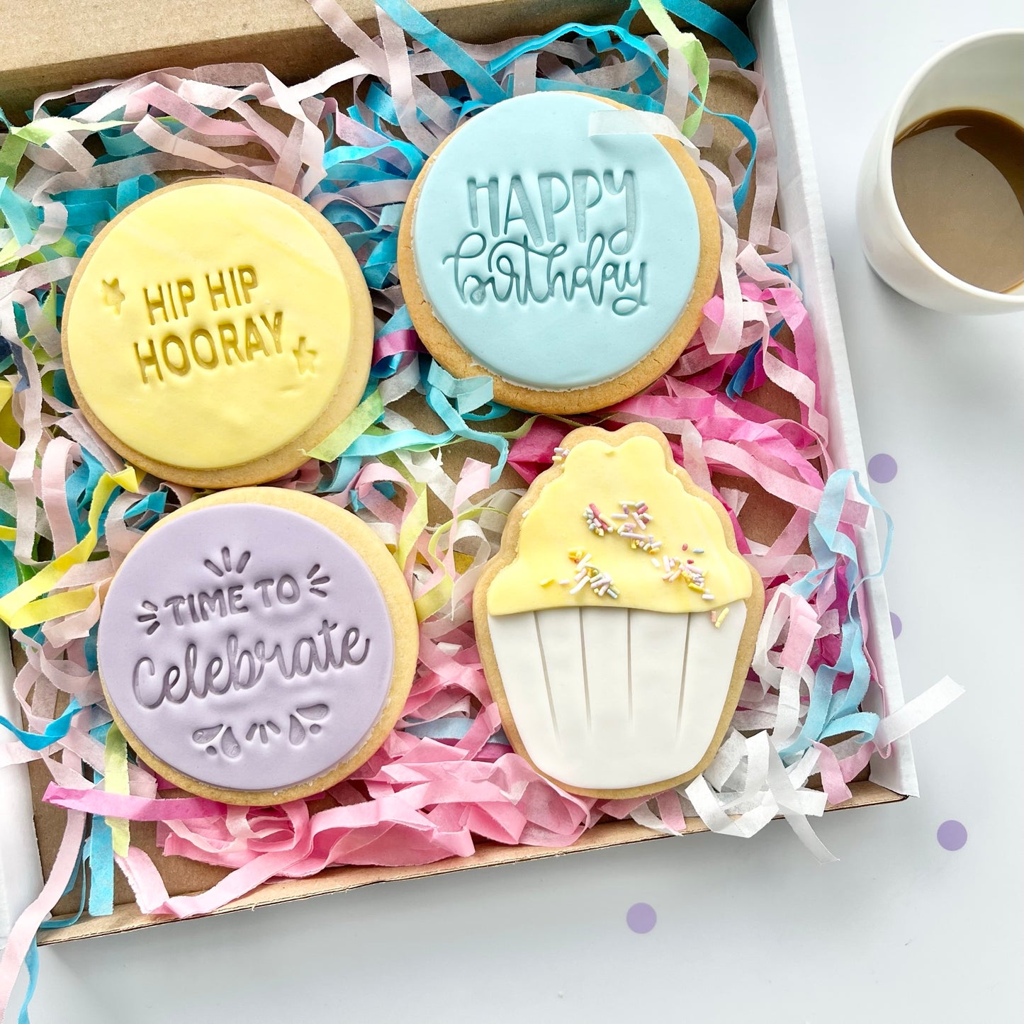 Happy Birthday Cookie Box