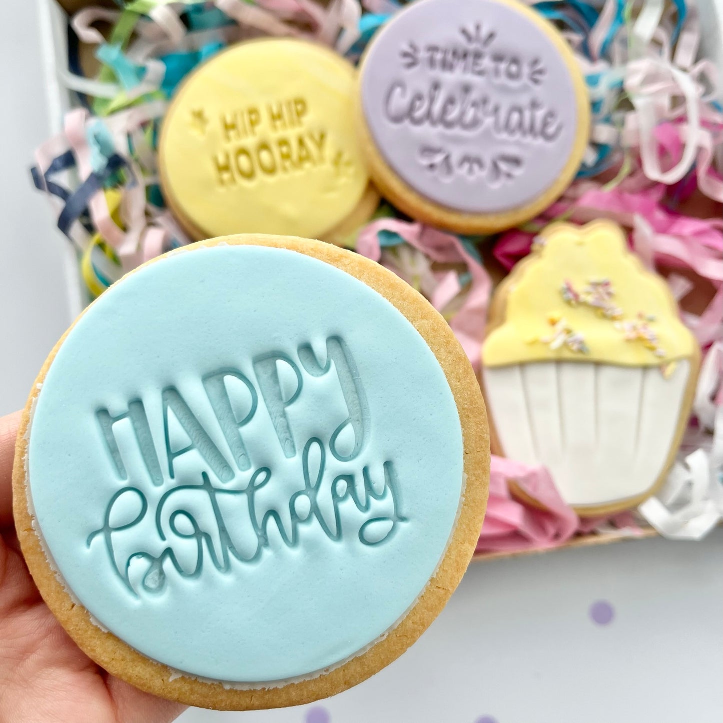 Happy Birthday Cookie Box