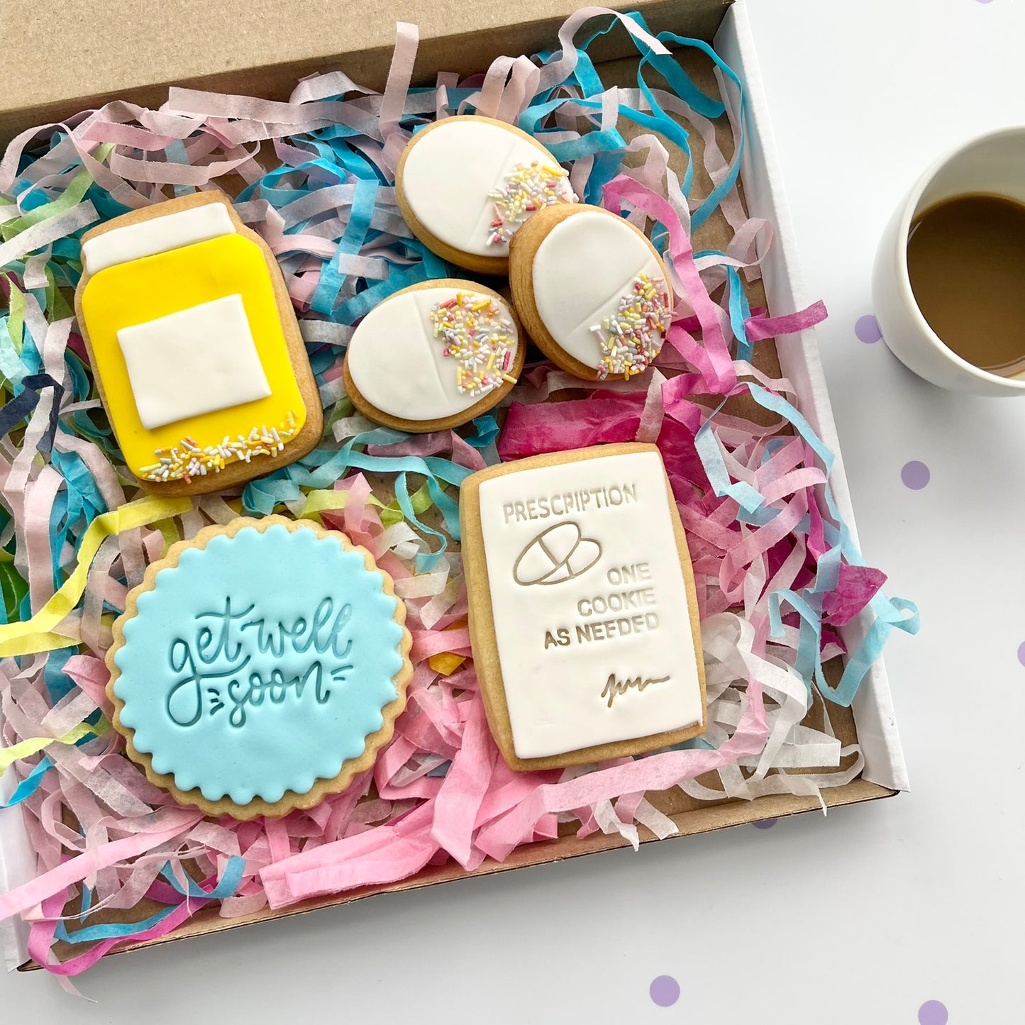 Get Well Soon Cookie Box