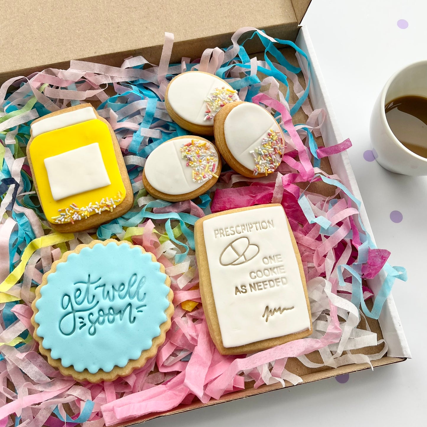 Get Well Soon Cookie Box