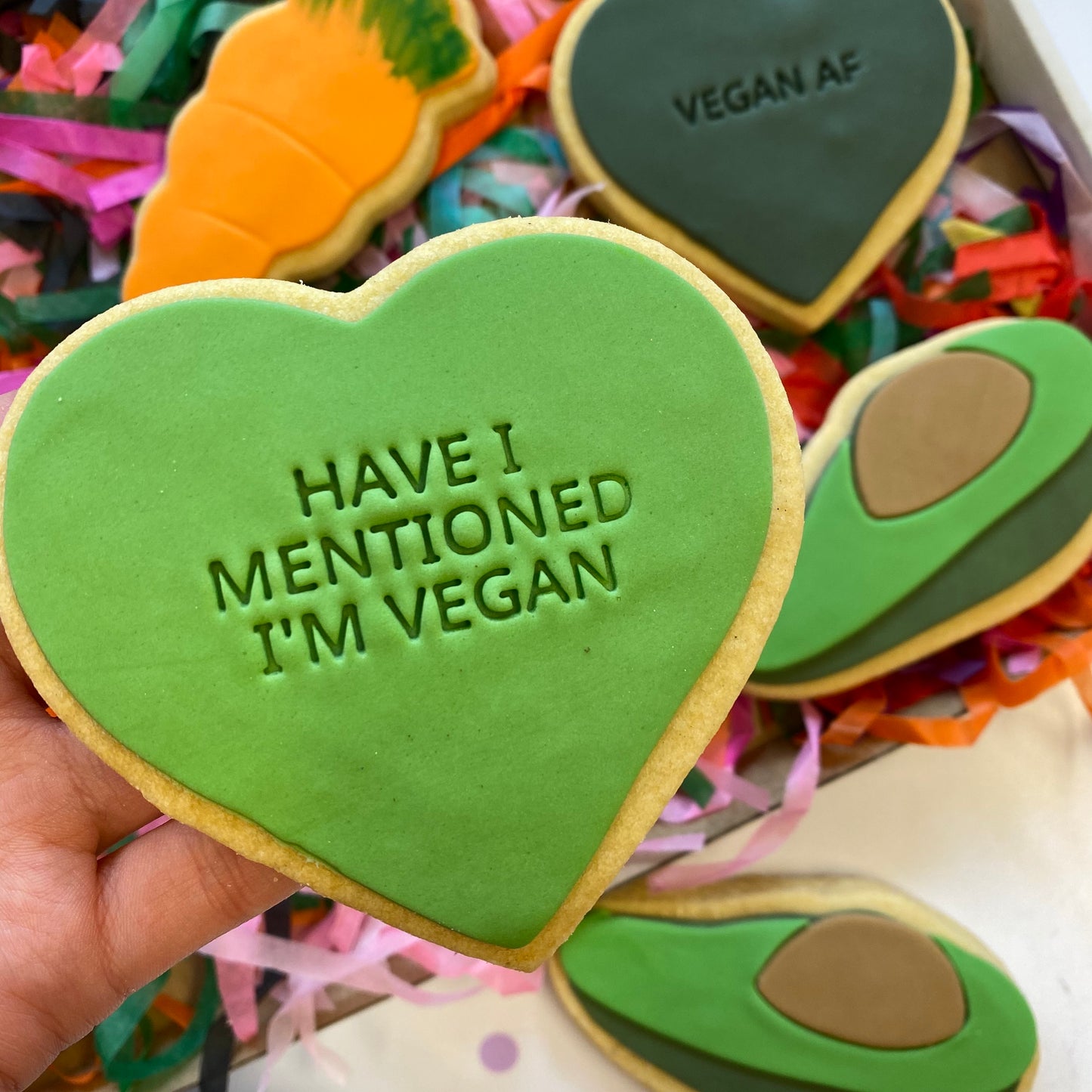 Mentioned I’m Vegan