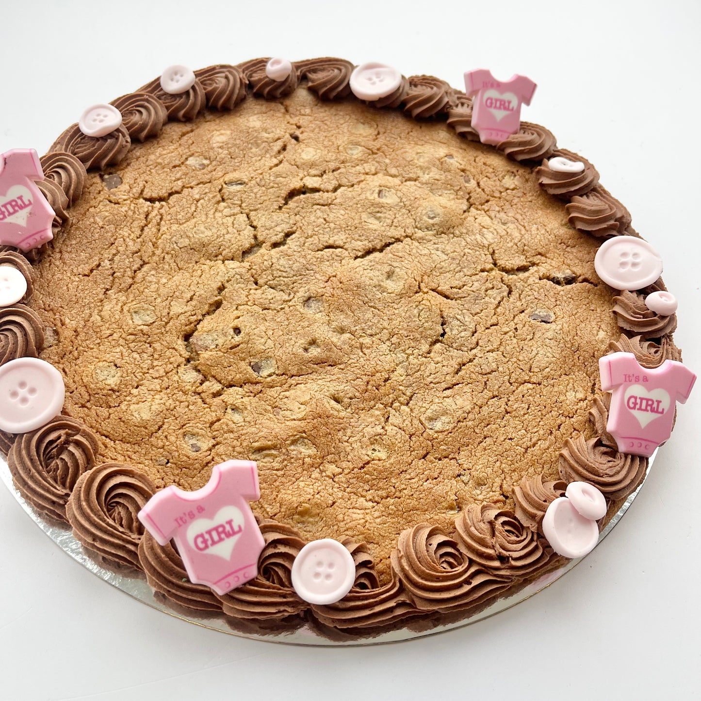 It's A Girl Giant Cookie