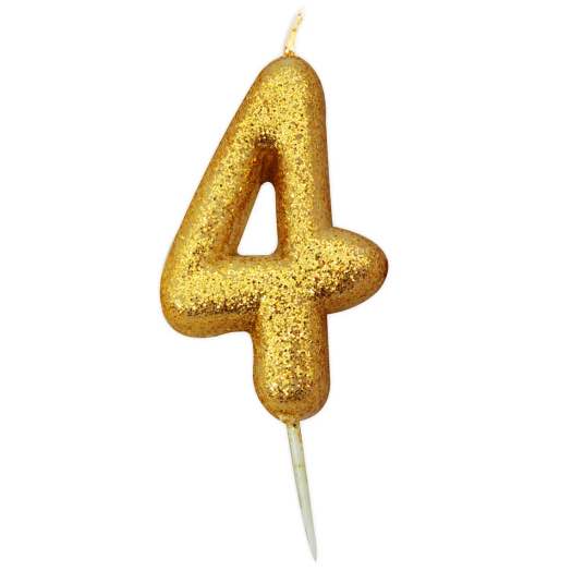 Gold 4 Candle