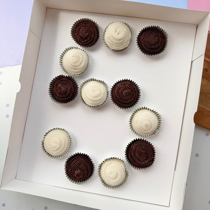 Number Cupcake Box