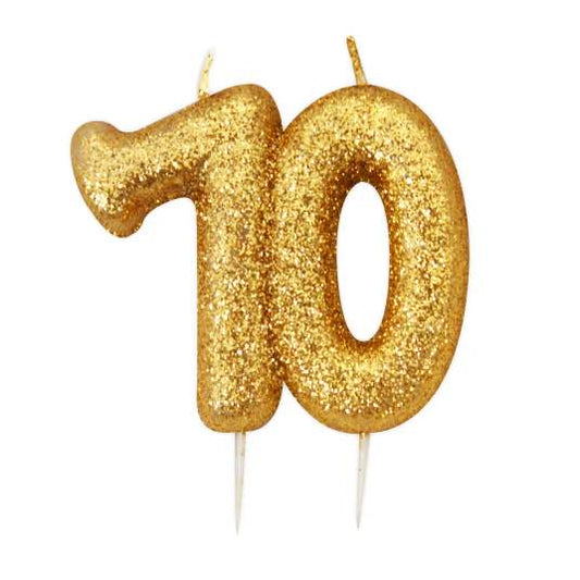 Gold 70 Candle