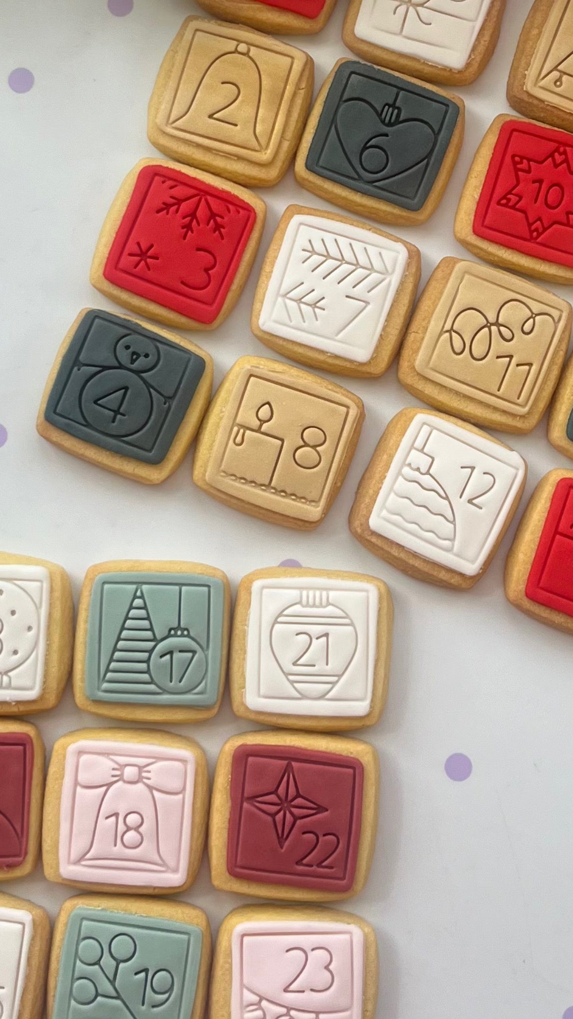 Cookie Advent Calendar