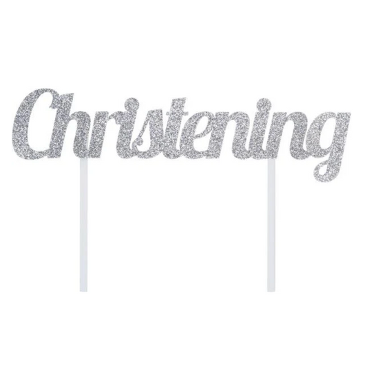 Christening Topper