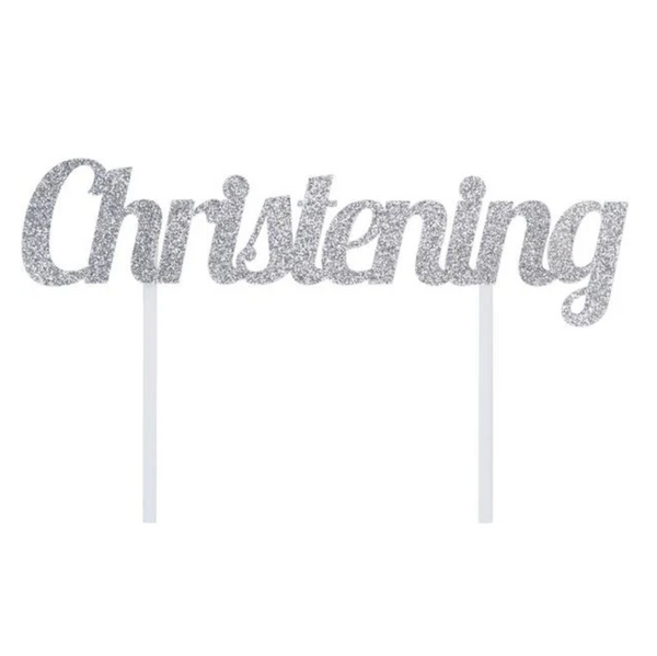 Christening Topper