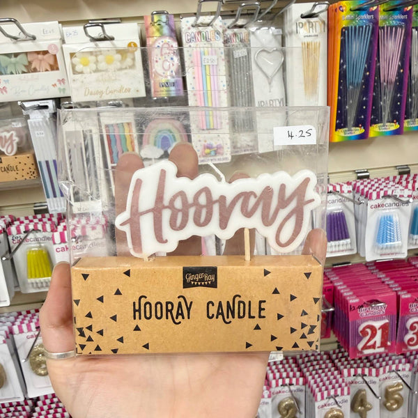 Hooray Candle