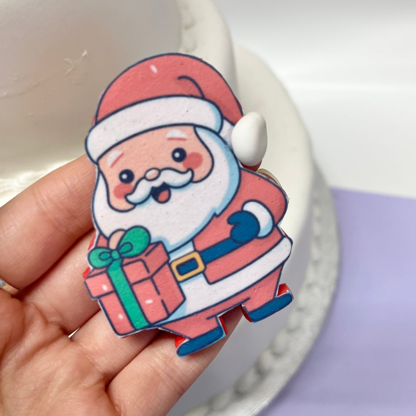 Santa Topper