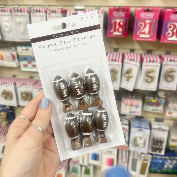 Rugby Candles
