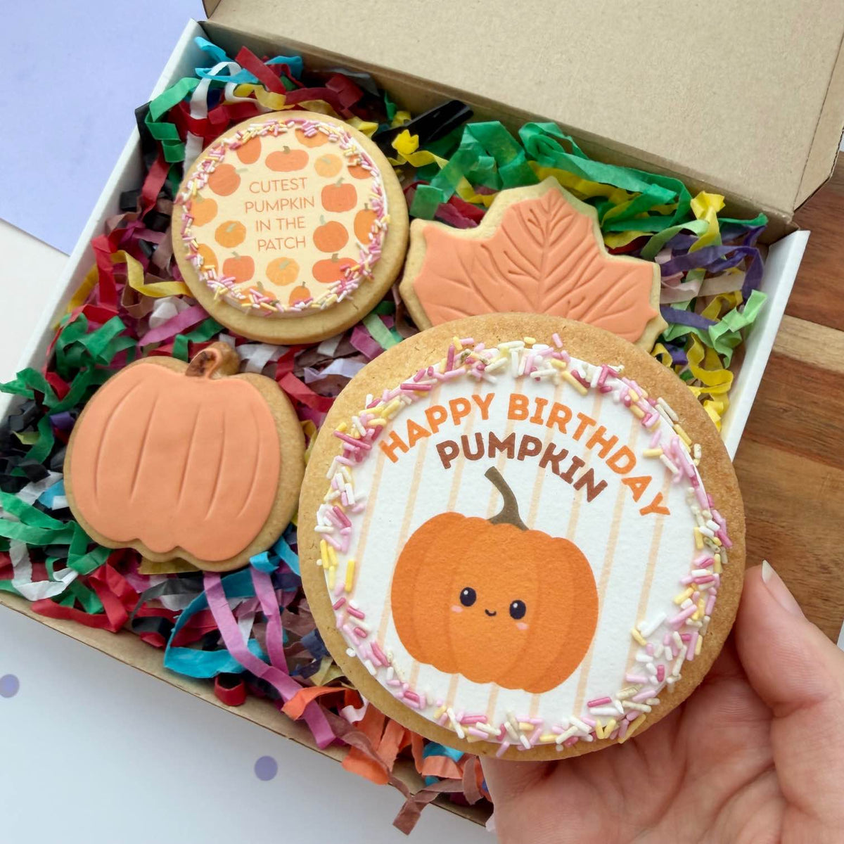 Birthday Pumpkin Box