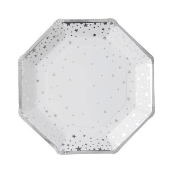 Silver Foil Plates