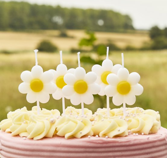 Daisy Candles