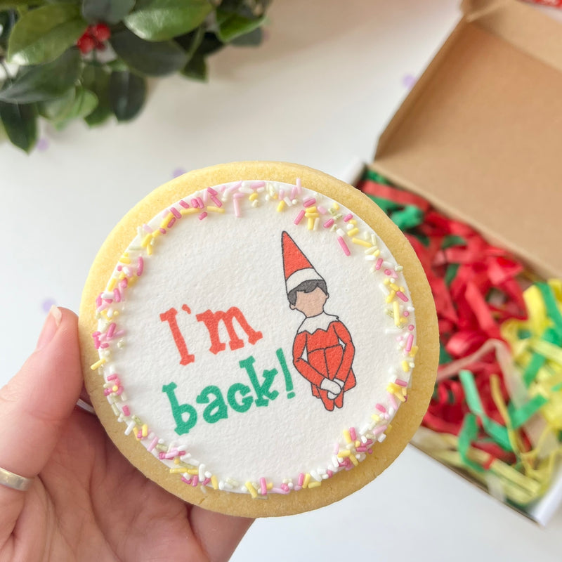 I'm Back Cookie