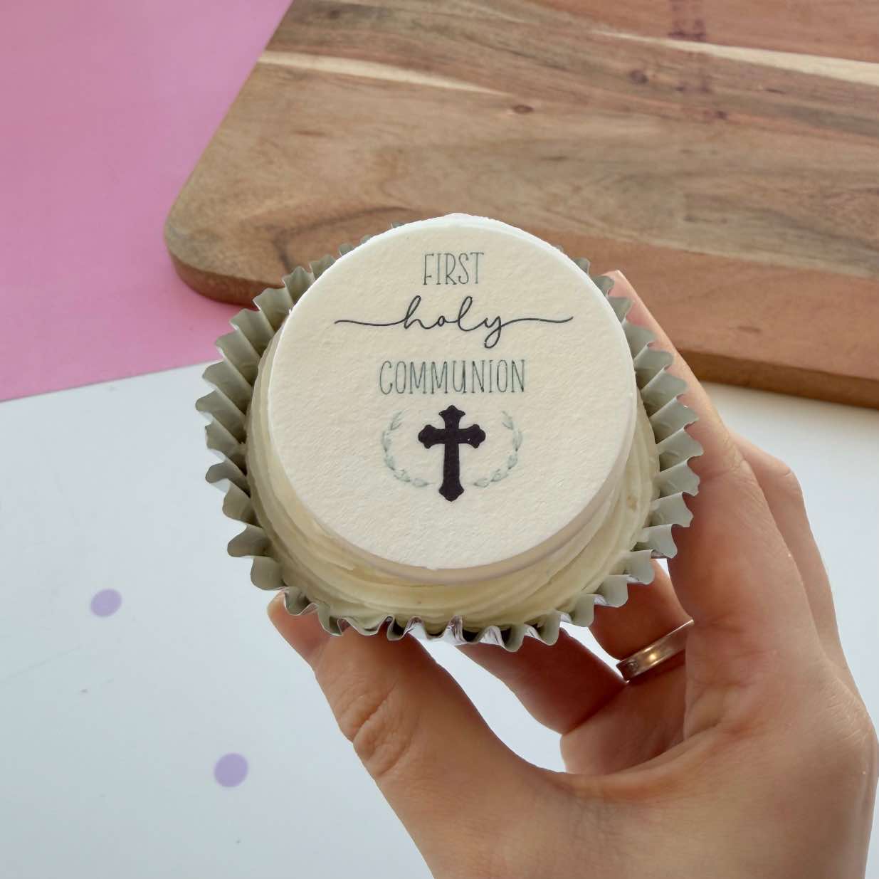 Communion Cupcakes