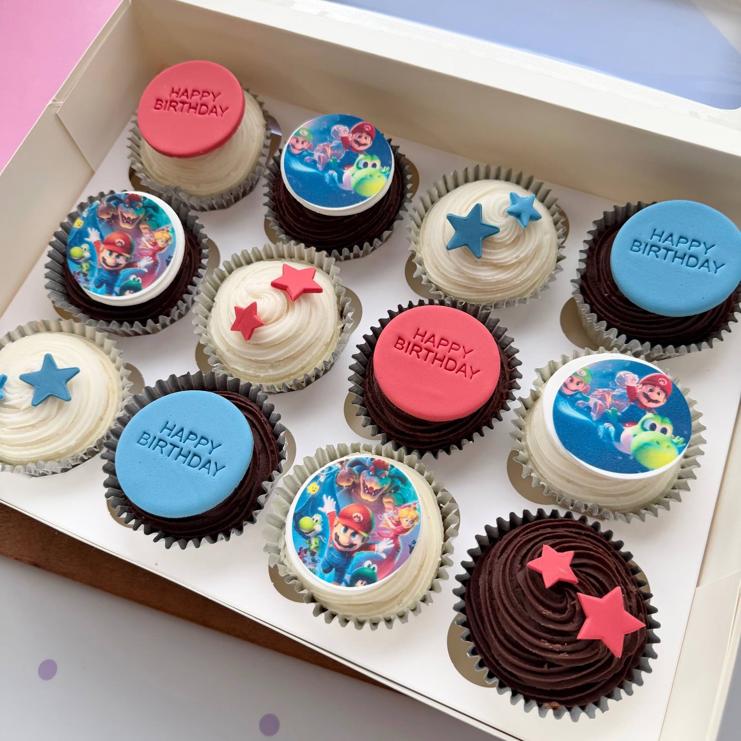 Kart Cupcakes