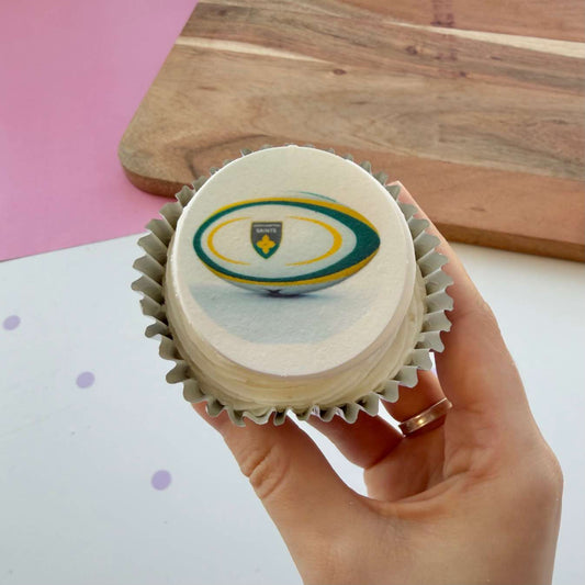 Rugby Cupcakes