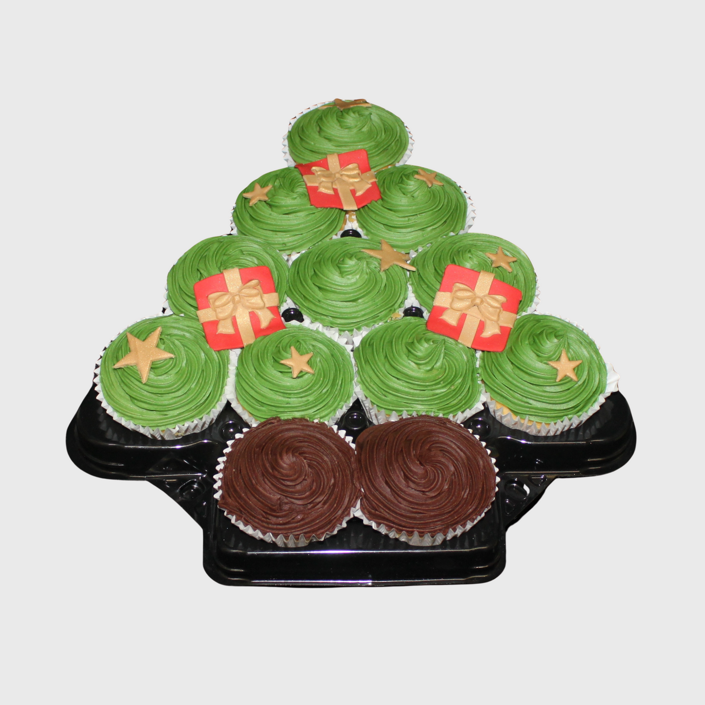 Tree Cupcake Platter