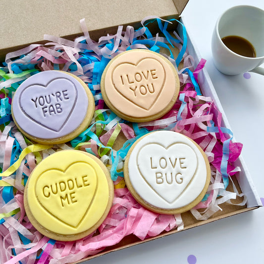 Love Hearts Cookie Box