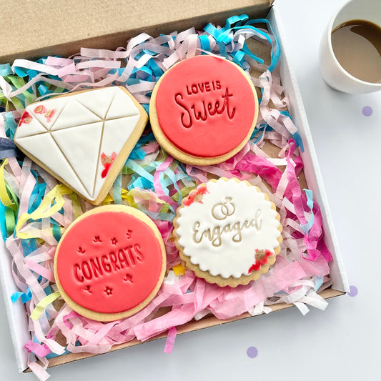 Engagement Cookie Box