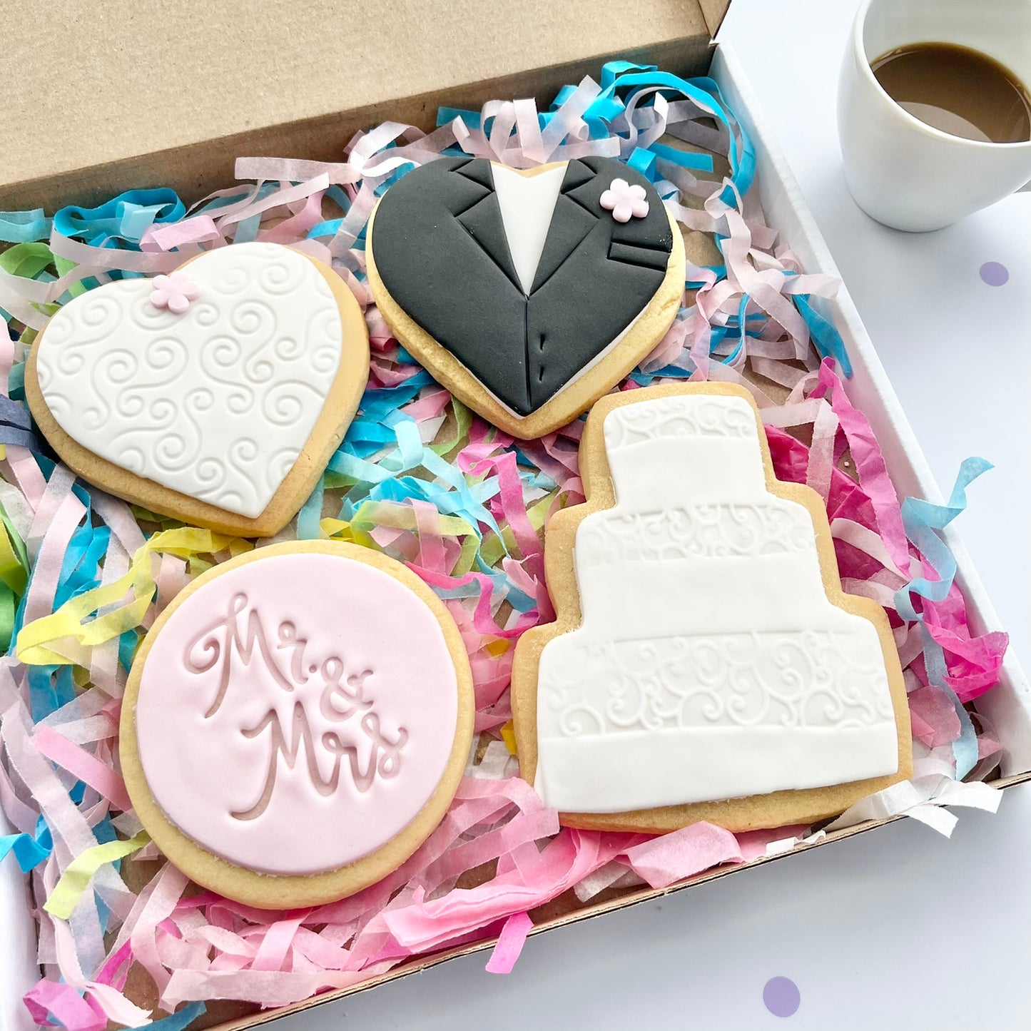 Wedding Cookie Box