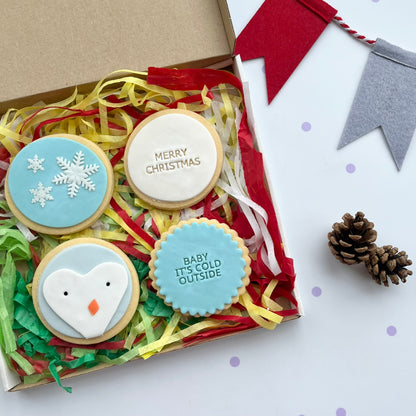 Cold Outside Cookie Box