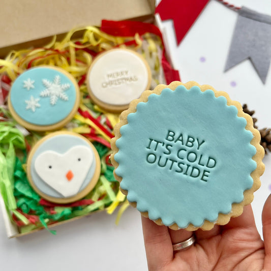 Cold Outside Cookie Box