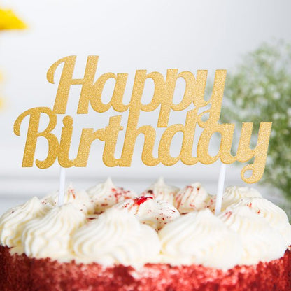 Happy Birthday (Gold)