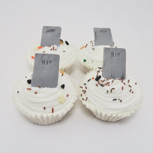 Gravestone Cupcake