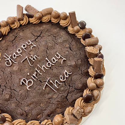 Chocolate Galore Giant Cookie