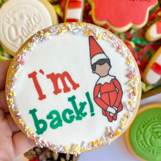 Elf On The Shelf Cookie